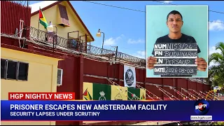 Prisoner Escapes New Amsterdam Facility — Security Lapses Under Scrutiny ............