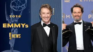Martin Short Hilariously RIPS UP Speech After Losing Emmy to Matthew Rhys | E! News