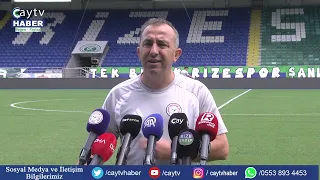 Recep Uçar evaluates transfers and the Alanyaspor match