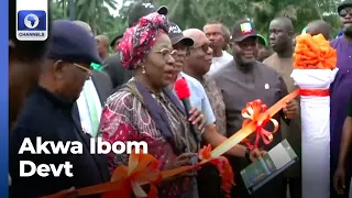 Residents Jubilate As Akwa Ibom State Govt Commissions Mkpat-Enin Ikot Road | LIVE