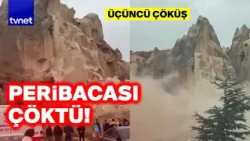SON DAKİKA: Kapadokya’da Peribacası çöktü! 2 kişi hayatını kaybetti