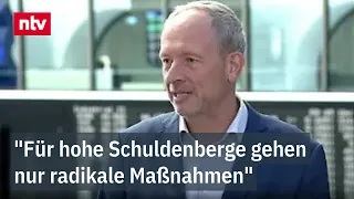 No crisis yet, but Stefan Riße sees tension amid rising debt across the board | ntv
