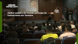 World's best baker participates in training in Teresina