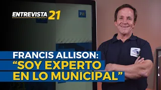 Francis Allison: “I am prepared to win at the polls” in the 2026 Lima elections