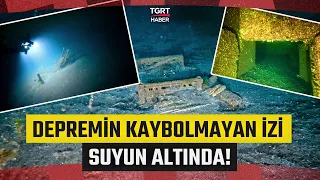 17 Ağustos 1999 Marmara Depremi’nin İzleri Su Altında! Denize Gömülen Yapılar, Ağaçlar ve Eşyalar…