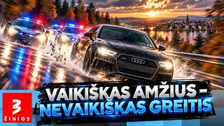 Tėvo „Audi“ tapo žaislu, kuris vos nesibaigė tragedija