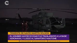 Lieutenant Commander Martín Wilson | Crew Member Evacuated from Chinese Vessel