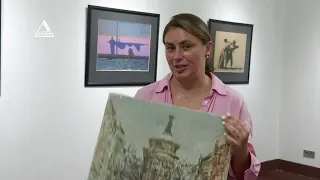 Four paintings by Alexander Sementsov donated to the National Art Gallery of Abkhazia