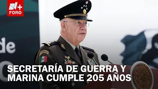Mexico Commemorates the 205th Anniversary of the Creation of the Ministry of War and Navy