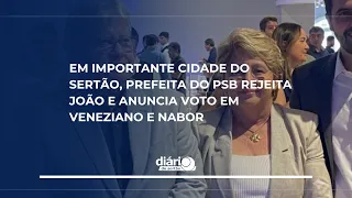 In key Sertão city, PSB mayor rejects João and announces vote for Veneziano and Nabor