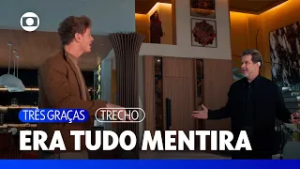 Ferette confronta Léo sobre a casa de farinha | Três Graças | TV Globo