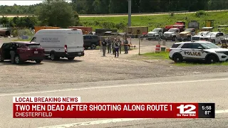 Two men dead after shooting along Route 1