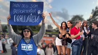 Studentene i Bergen prøver seg som reportere på Hallaien!