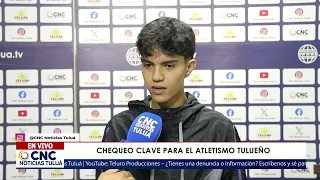 🏃‍♂️ Luis Gabriel Alvarado resalta su rendimiento en chequeo de atletismo.