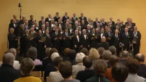 Ur arkivet: Manskörskonsert på Söff från år 2020. Kristinestads, Lappfjärds och Närpes manskör.