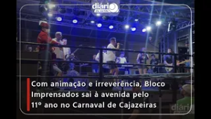Com animação e irreverência, Bloco Imprensados sai à avenida pelo 11º ano no Carnaval de Cajazeiras