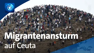 Ceuta: Migranten überfluten spanische Enklave