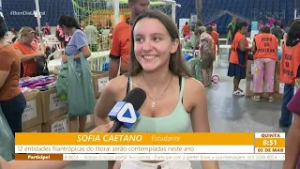 PARANAGUÁ SEDIA MAIS UMA EDIÇÃO DA FEIRA DA PARTILHA