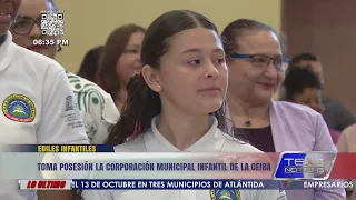 La Ceiba’s Children’s Municipal Corporation Takes Office