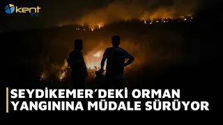 INTERVENTION CONTINUES FOR THE FOREST FIRE IN SEYDIKEMER