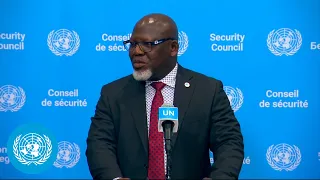 Interactive Dialogue w/ UN Chief Candidates | SC President's Media Stakeout | United Nations