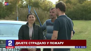 Dijete stradalo u požaru u porodičnoj kući u Kozarcu kod Prijedora