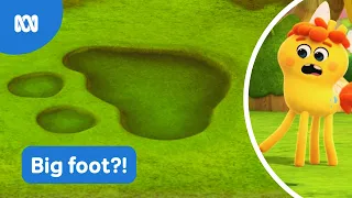 Is that a BIG foot?! | It's Andrew | ABC Kids
