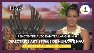 Ranitea Laughlin, Artistic Director of Nūna'a e hau, winner of the 2026 Heiva i Tahiti