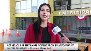 Instalación de ramadas y actividades para fiestas patrias ya dieron el punta pie en Antofagasta