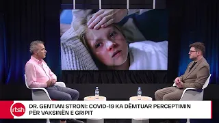 Dr. Gentian Stroni: COVID-19 ka dëmtuar perceptimin për vaksinën e gripit