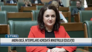 ANDRA BICĂ, INTERPELARE ADRESATĂ MINISTRULUI EDUCAȚIEI