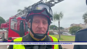 FESTA DEI VIGILI DEL FUOCO OGGI AL PALACONGRESSI DI AGRIGENTO