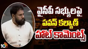 వైసీపీ సభ్యులపై పవన్ కల్యాణ్ హాట్ కామెంట్స్ | Deputy CM Pawan Kalyan Hot Comments On YSRCP | 10TV
