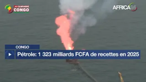 Congo : 1 323 milliards FCFA de recettes pétrole en 2025