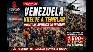 Venezuela vuelve a temblar mientras aumenta la tragedia por el devastador terremoto