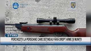 SEARCHES AT THE HOMES OF INDIVIDUALS ILLEGALLY POSSESSING WEAPONS AND AMMUNITION