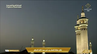 صلاة المغرب في المسجد الحرام بـ #مكة_المكرمة - تلاوة الشيخ د. #ياسر_الدوسري