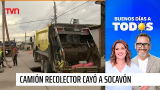 This Was the Fall: Risky Operation Underway to Extract Truck from Sinkhole in Coquimbo | BDAT