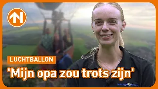 Manon (23) is de EERSTE vrouwelijke BALLONVAARDER van Groningen