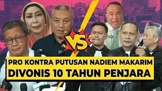 Vonis 10 Tahun Nadiem Makarim Tuai Pro dan Kontra, Ini Respons Berbagai Pihak