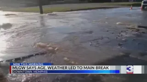 Winter storm reveals damage to city's aging infrastructure, pipes