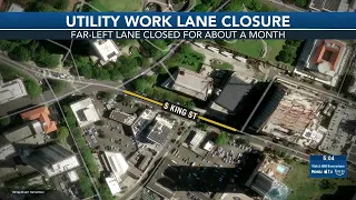 Utility work near Straub Benioff Medical Center starts Monday