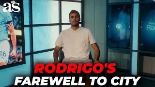 RODRI’s EMOTIONAL FAREWELL to MANCHESTER CITY