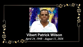 Death Announcement - Vibert Patrick Wilson