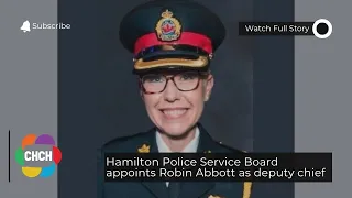 Hamilton Police Service Board appoints Robin Abbott as deputy chief