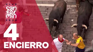 CUARTO ENCIERRO de San Fermín 2026 | Toros de Álvaro Núñez