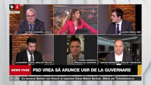 NEWS PASS. PSD AR PREFERA FĂRĂ USR LA GUVERNARE / POMPIER ÎN MISIUNE, AMENDAT CU 3000 LEI.P2/3