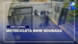 NOW AIRING - BMW motorcycle stolen in front of a condominium in Campinas and recovered moments later