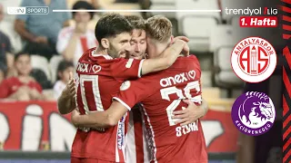 Antalyaspor vs. Ankara Keçiörengücü | Match Highlights Week 1 | Trendyol 1. Lig - 2026/27