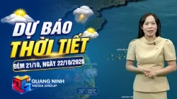 Weather Forecast for the Night of October 21 and October 22, 2026